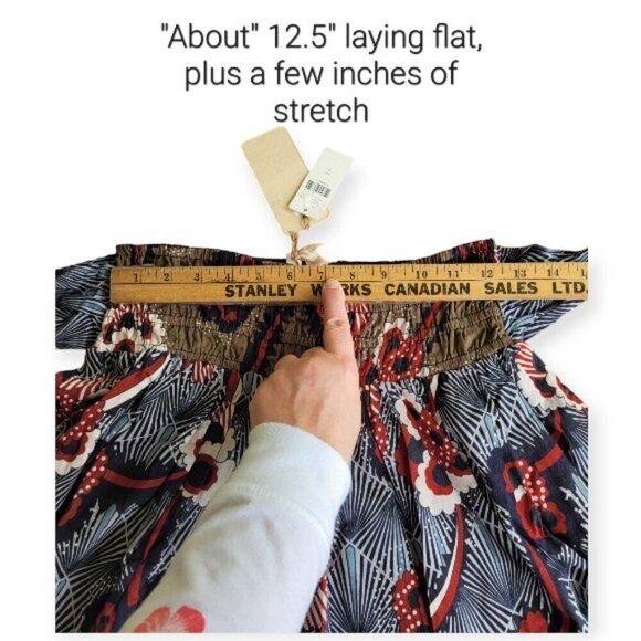 Voluminous Anthropologie LetMeBe Fit & Flare Mini Skirt Size S NWT - Picture 9 of 13